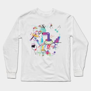 Coffee too late Long Sleeve T-Shirt